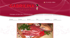 Desktop Screenshot of gabrilina.com.br